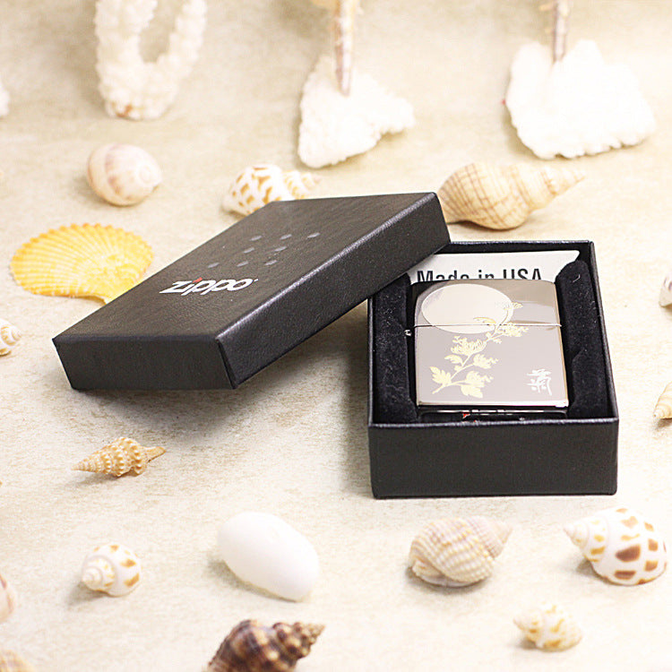 Zippo Four Gentlemen Chrysanthemum - KR16