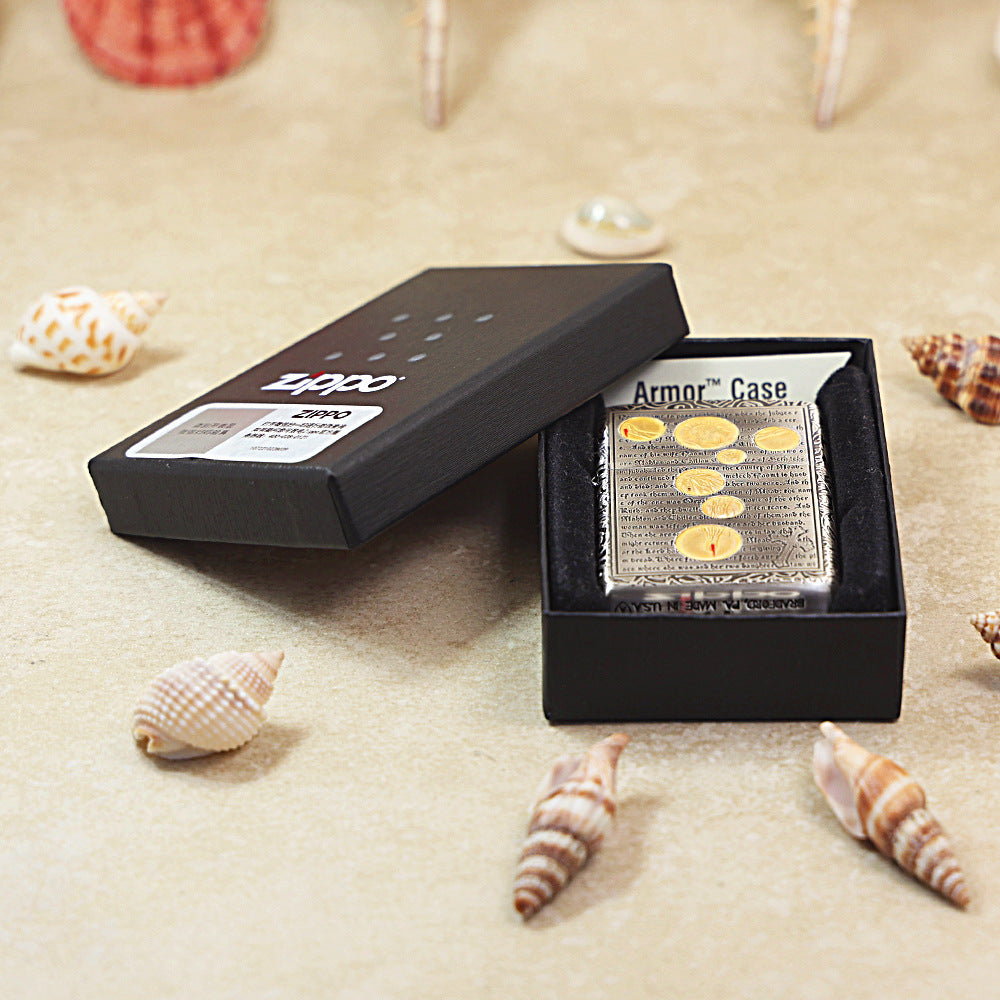 Zippo 162 Antique Silver Constantine Sacrifice Edition - DS164