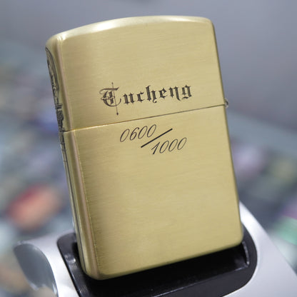 Zippo Armor Antique Brass 'Masonic All-Seeing Eye' - CC11