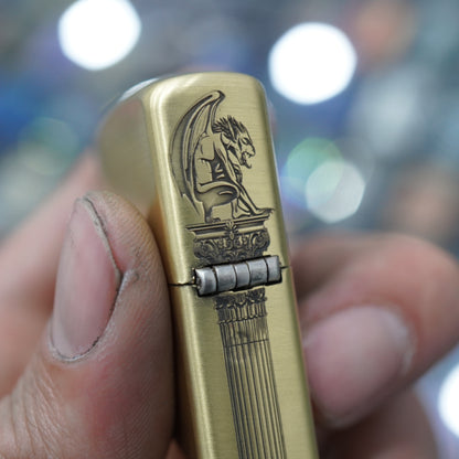 Zippo Armor Antique Brass 'Masonic All-Seeing Eye' - CC11