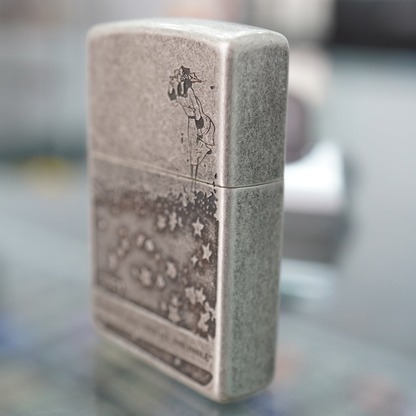 Zippo Antique Silver Lady in the Wind - DS154