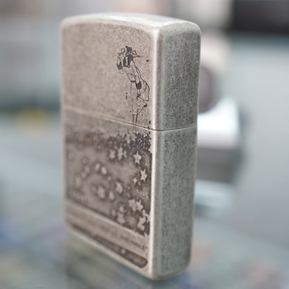 Zippo Antique Silver Lady in the Wind - DS154