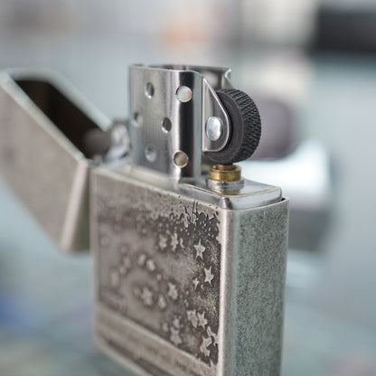 Zippo Antique Silver Lady in the Wind - DS154