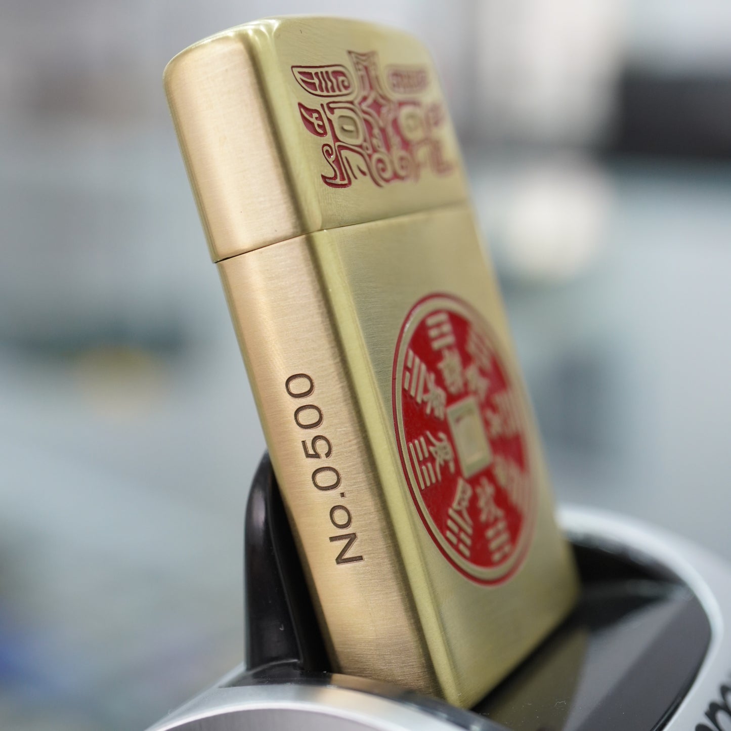 Zippo Mountain Ghost Flower Coin Slim Case - CC79