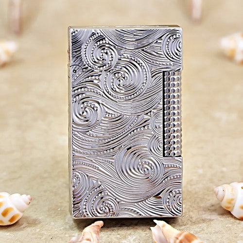 Karl Wieden Silver Starry Wave Lighter - KW-T0212B