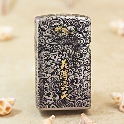 Zippo Steel Armor Guan Yu Relief DS352