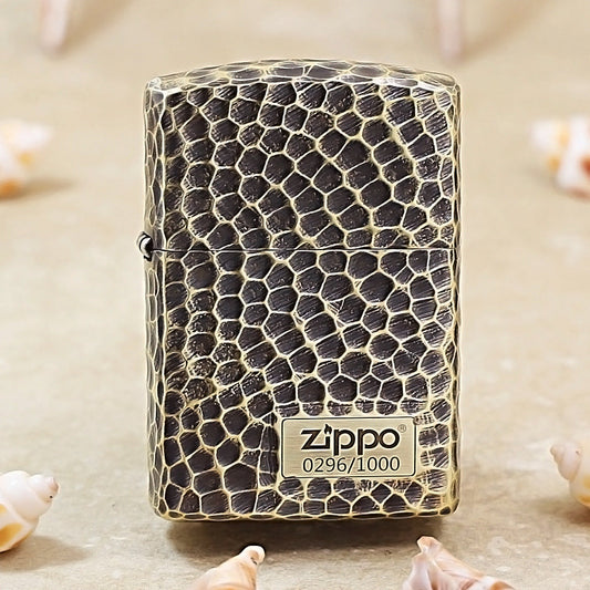 Zippo Armor Engraved Meteorite Crater 168-DS379