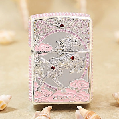Zippo 'Horse Riding on Auspicious Clouds' 205-DS359