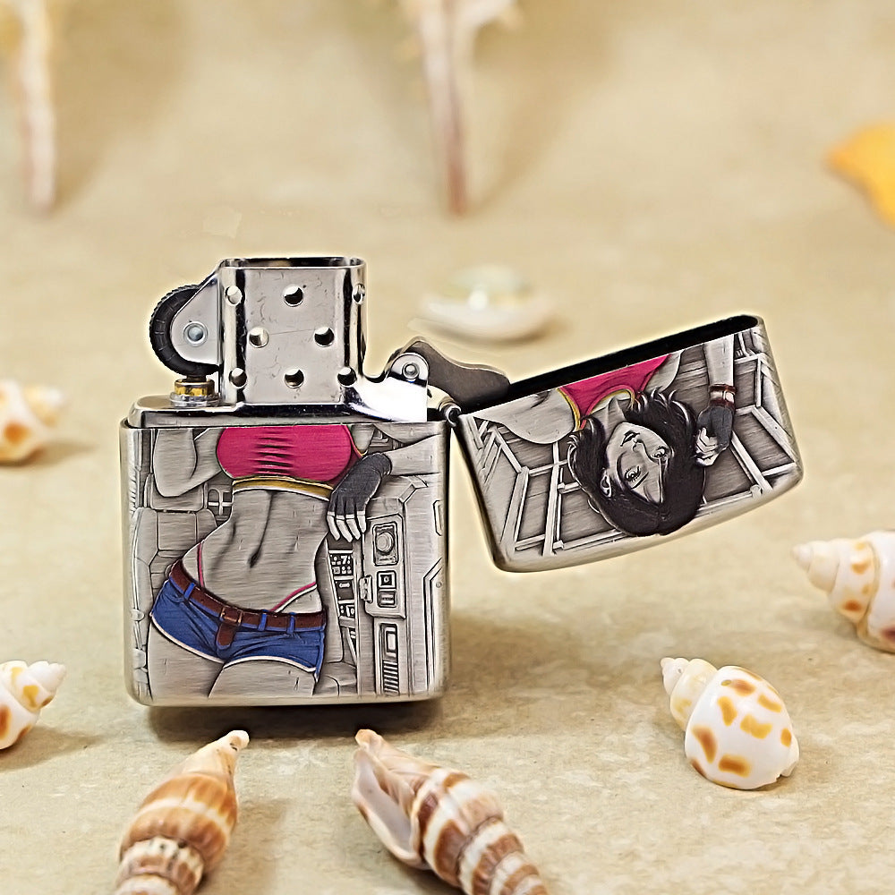Zippo Female Biker Design 162-DS227