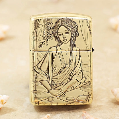 Zippo Fine-Carved 3D Xi Shi Beauty 168-DS430