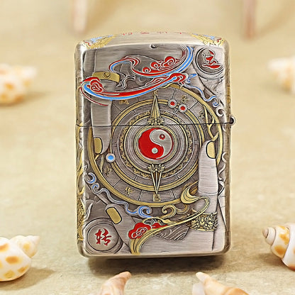 Zippo Antique Silver Plated –God of Wealth 162-DS220