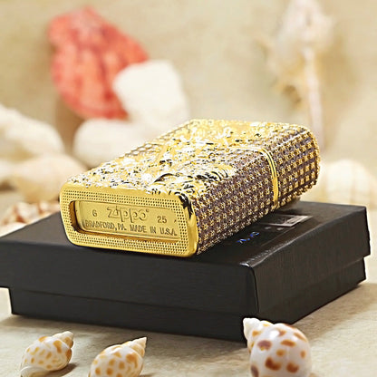 Zippo True Martial Great Emperor Carving 205-DS328