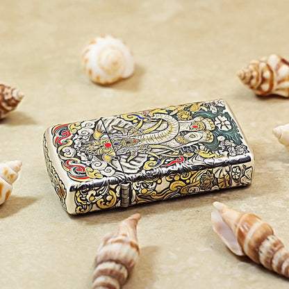 Zippo Metal-Plated Encased Auspicious Elephant DS324