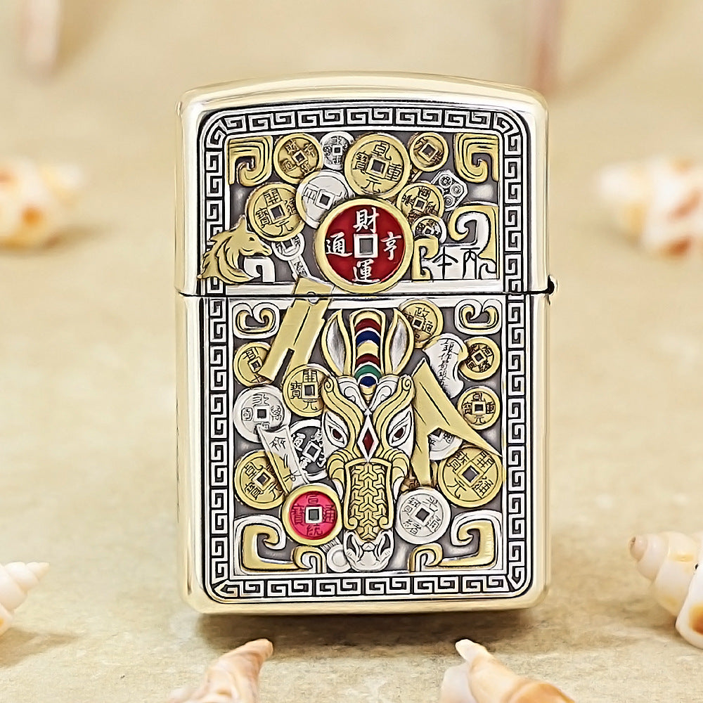 Zippo Horse Carrying Wealth 162-DS235