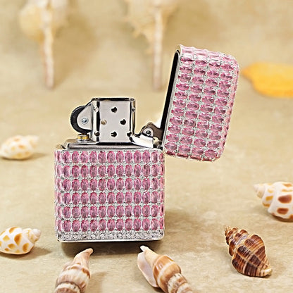 Zippo Pink Rhinestone-Encrusted Case 205-DS321