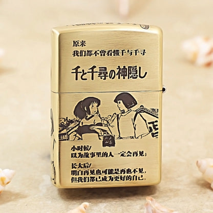 Zippo Exquisitely Engraved Chihiro (Spirited Away) DS387