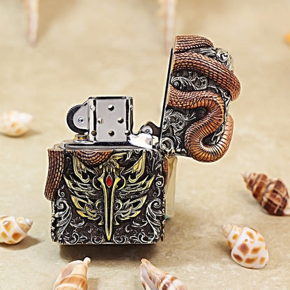 Zippo Exquisitely 3D Sculpted Medusa Queen 205-DS332