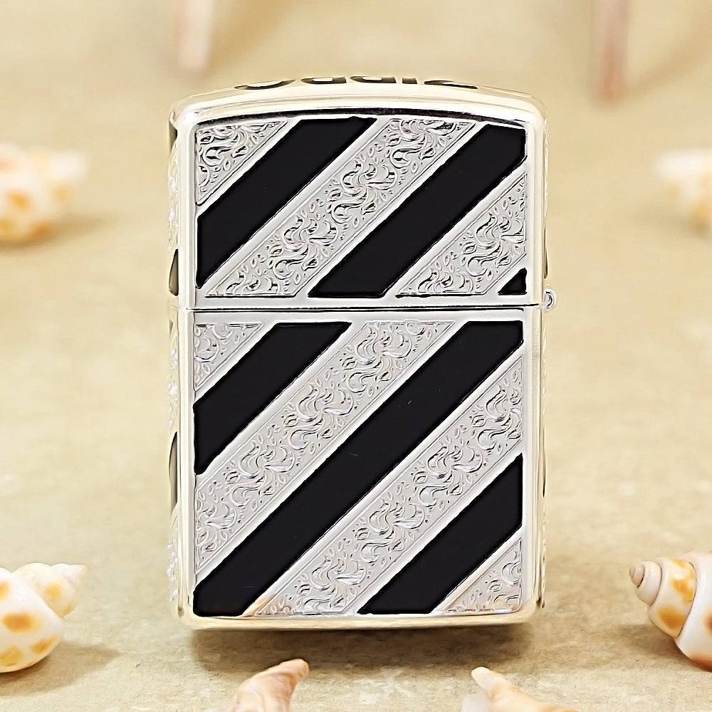 Zippo Classic Japanese Style Botanical Vine Pattern 162-DS183