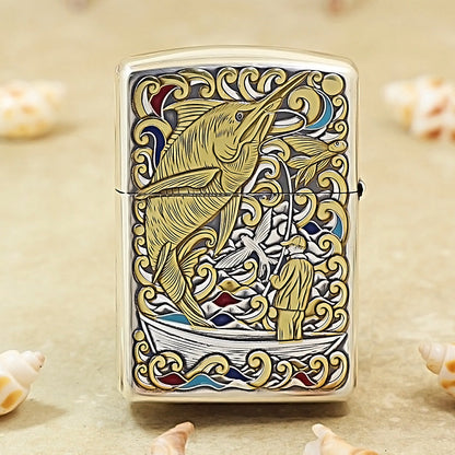 Zippo Old Fisherman & Scorpion 162-DS225
