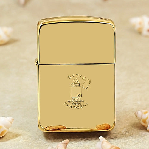 Zippo 1941 Replica Gold-Plated GGB DS197