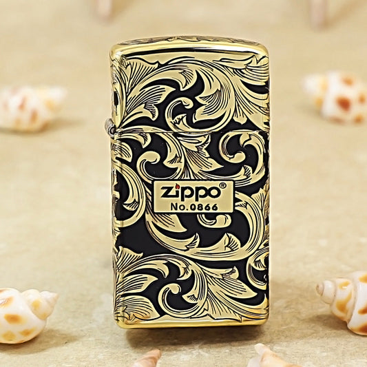 Zippo 1607 Black Ice Arabesque DS211