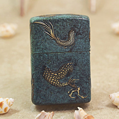 Zippo Armor Canglong Chushan Relief 205-DS349