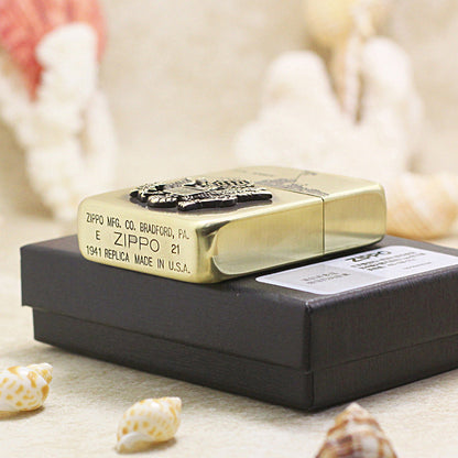 Zippo US Great Seal & Army Relief Engraving DS412