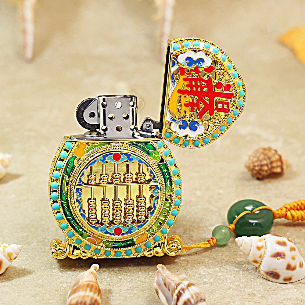 Zippo Galloping Horse Pattern & Feng Shui Gourd DS341
