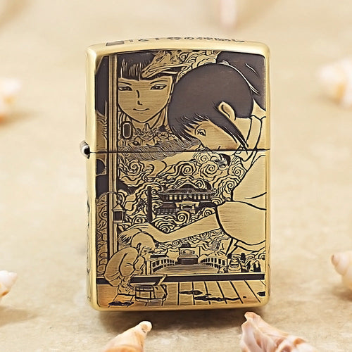 Zippo Exquisitely Engraved Chihiro (Spirited Away) DS387