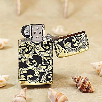 Zippo 1607 Black Ice Arabesque DS211