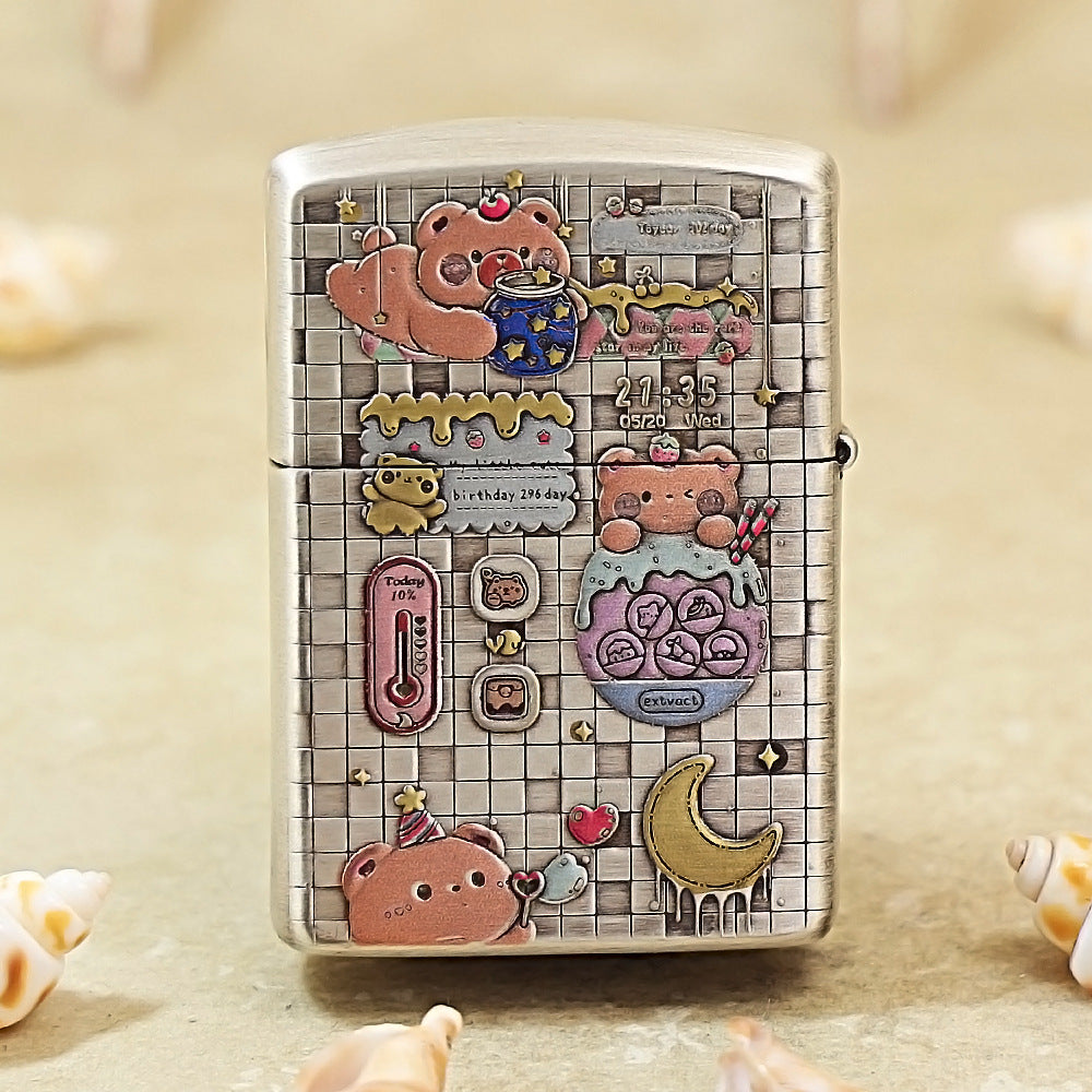 Zippo Miku Sleepy Cat 162-DS232