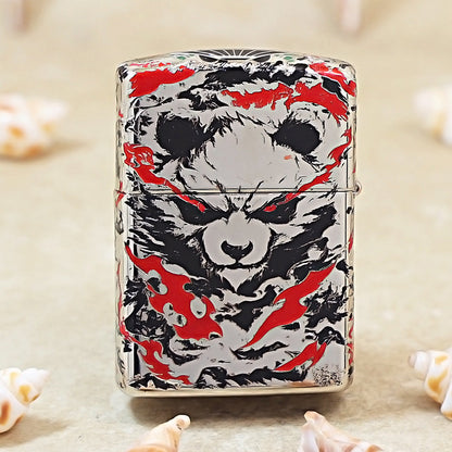 Zippo Wudou Panda 3D Engraved Motif 162-DS481