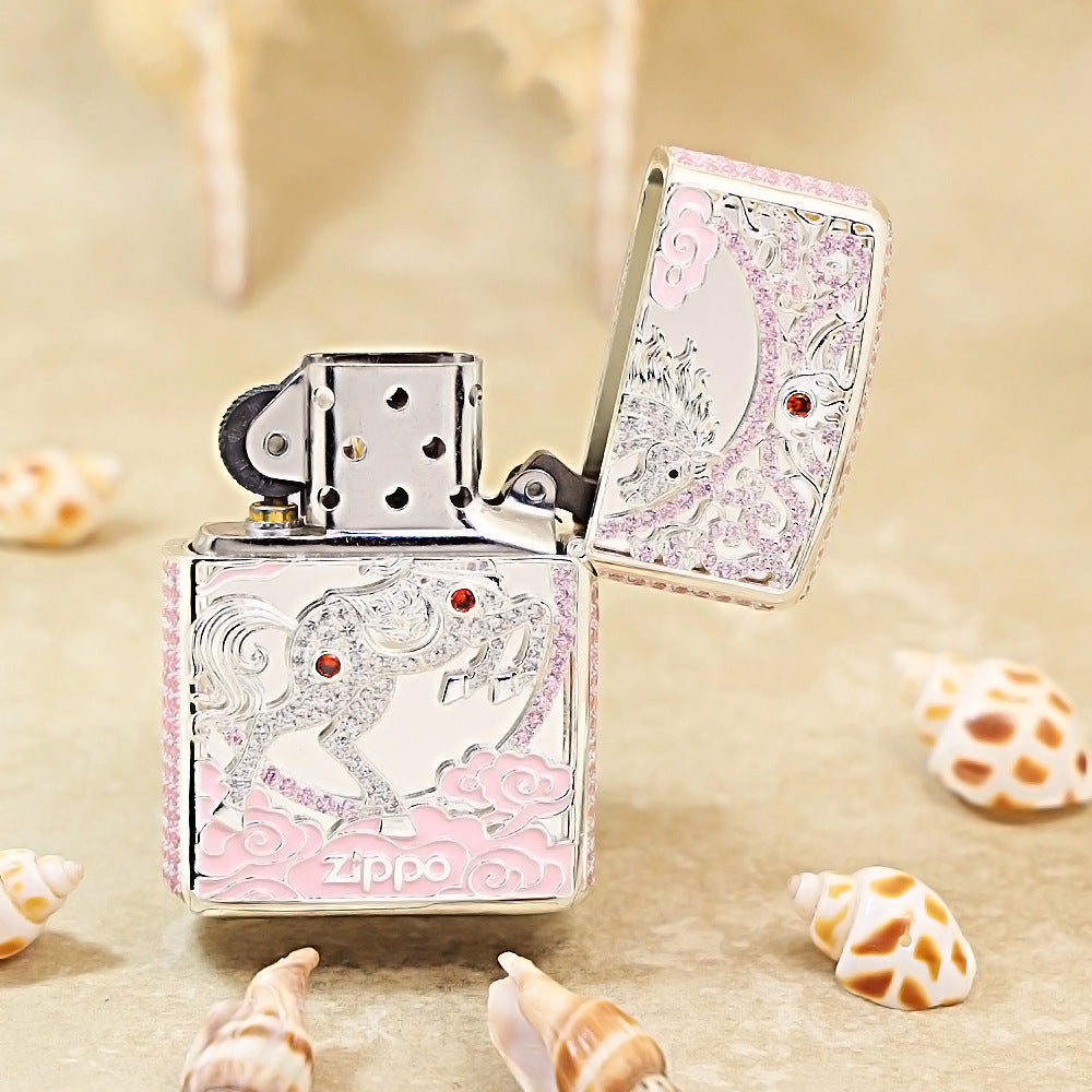 Zippo 'Horse Riding on Auspicious Clouds' 205-DS359