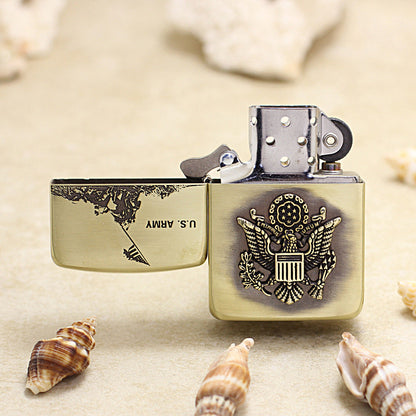 Zippo US Great Seal & Army Relief Engraving DS412