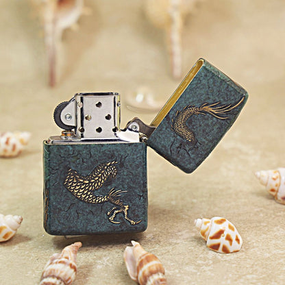 Zippo Armor Canglong Chushan Relief 205-DS349