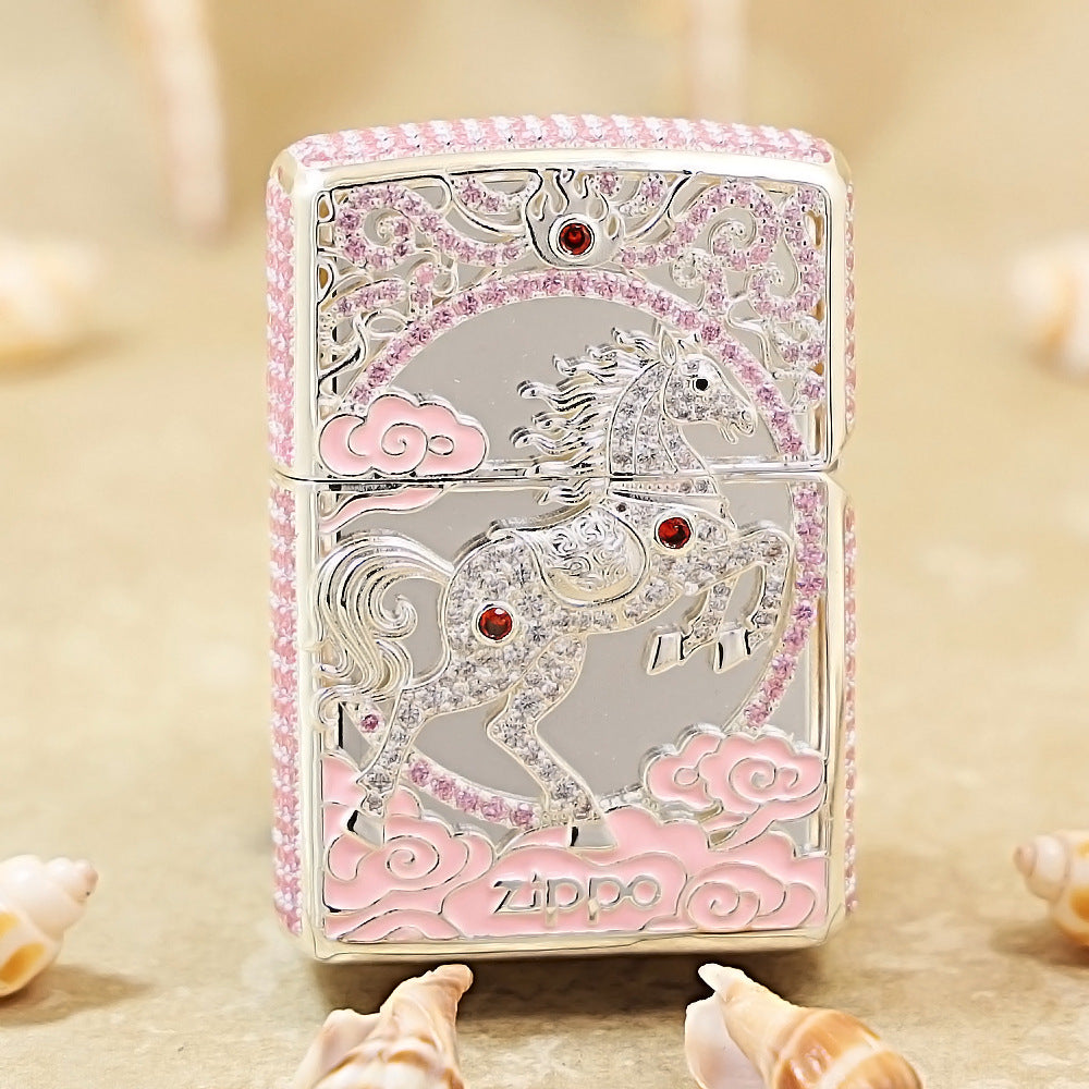 Zippo 'Horse Riding on Auspicious Clouds' 205-DS359