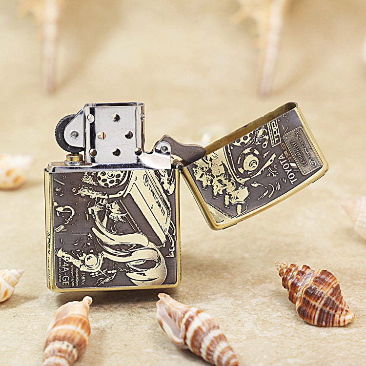 Zippo 3D Deep Engraved AE86 Car 205-DS448