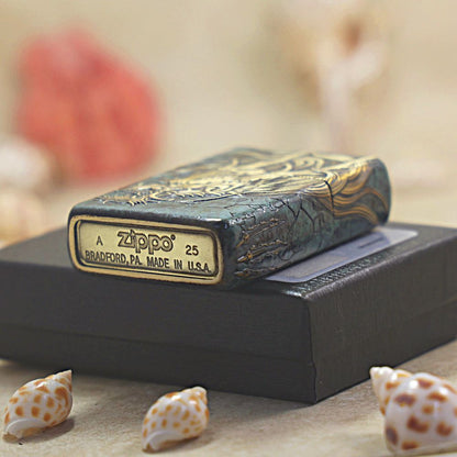 Zippo Armor Canglong Chushan Relief 205-DS349