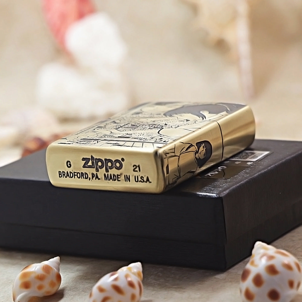 Zippo Exquisitely Engraved Chihiro (Spirited Away) DS387