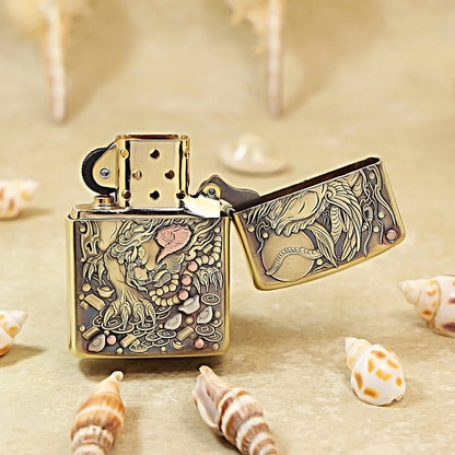 Zippo Armor Scorpion & Pixiu Feng Shui Engraved 168-DS415