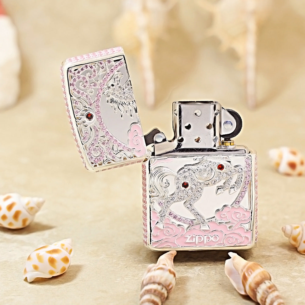 Zippo 'Horse Riding on Auspicious Clouds' 205-DS359