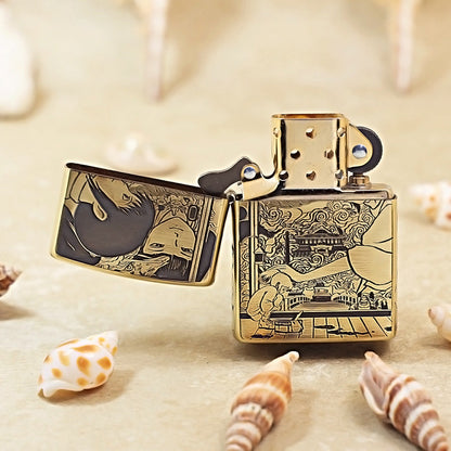 Zippo Exquisitely Engraved Chihiro (Spirited Away) DS387