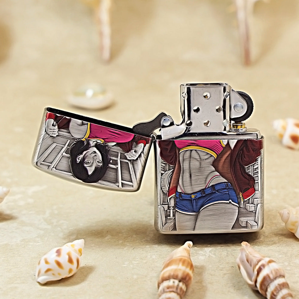 Zippo Female Biker Design 162-DS227