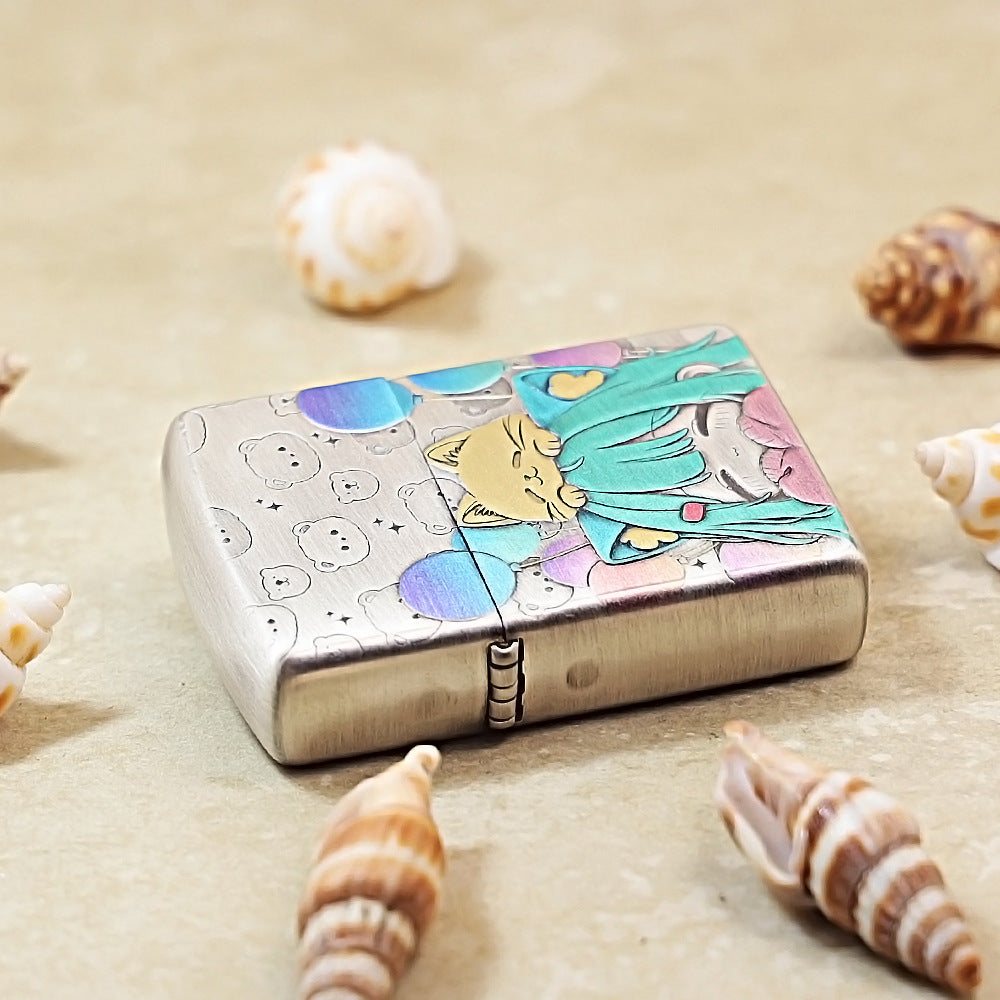 Zippo Miku Sleepy Cat 162-DS232