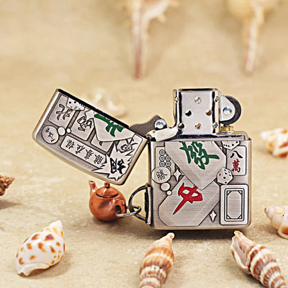 Zippo Smoked Silver Yi Ba Hu 162-DS210
