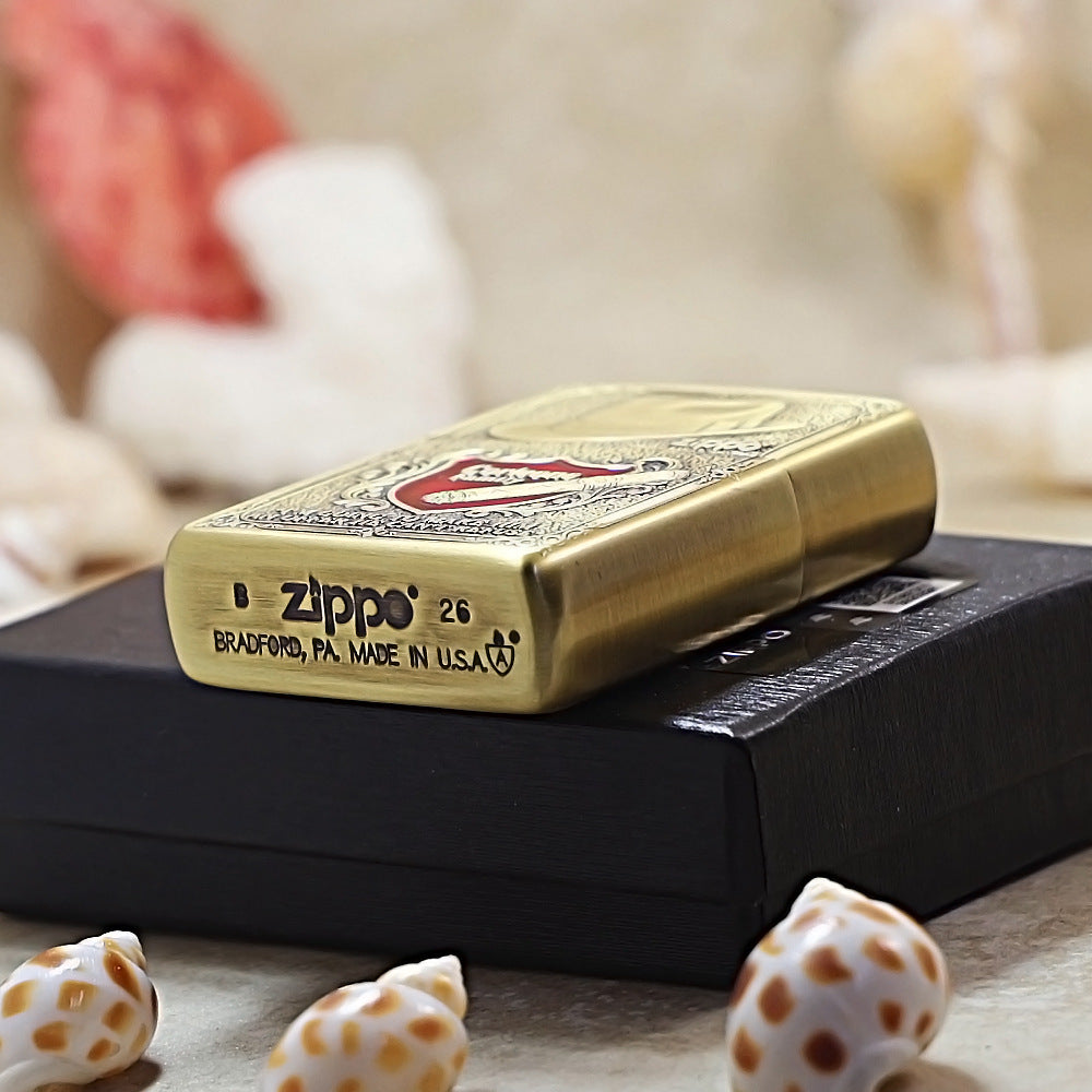 Zippo Armor Intricately Engraved 'Godfather' 162-DS381