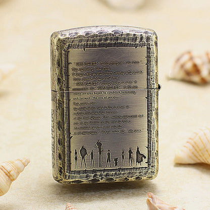 Zippo Fine Engraved Trafalgar Law Bounty Poster 168-DS462