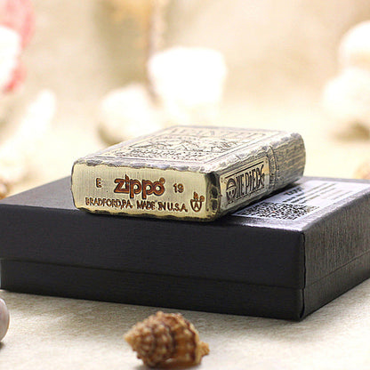 Zippo Fine Engraved Trafalgar Law Bounty Poster 168-DS462