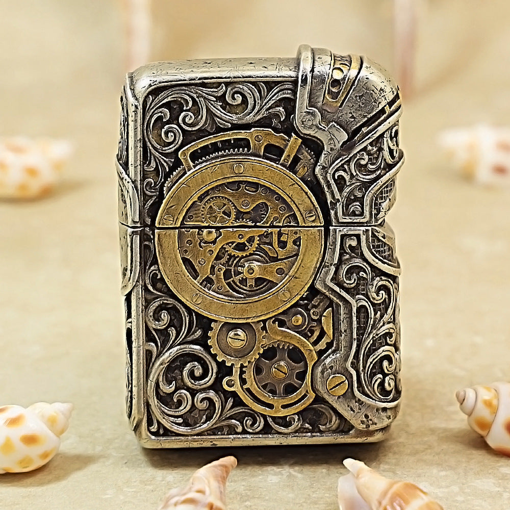 Zippo Armor Chinese Dragon & Steampunk Gear 205-DS325