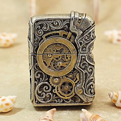 Zippo Armor Chinese Dragon & Steampunk Gear 205-DS325